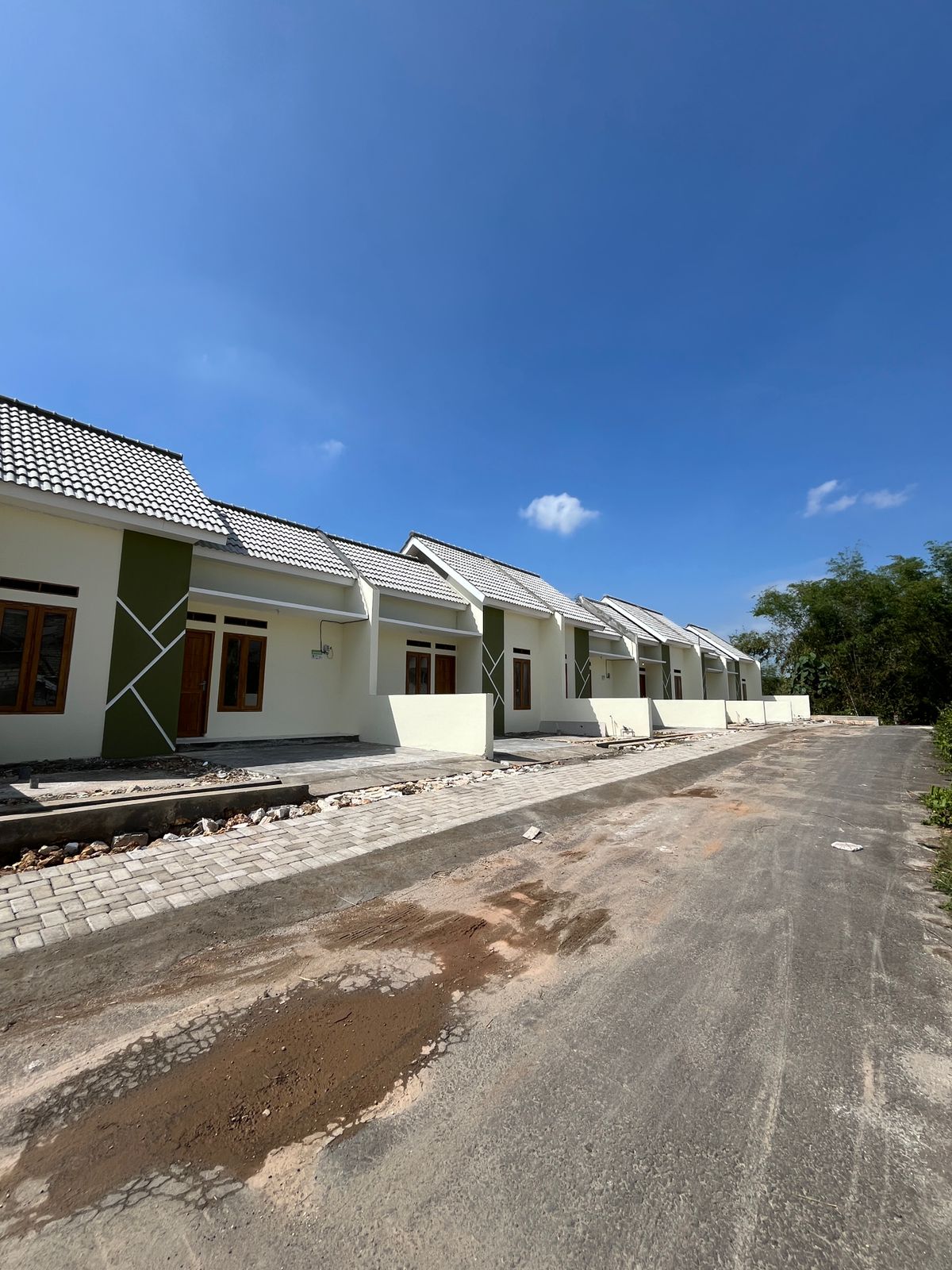 Deretan rumah Jasmine Regency